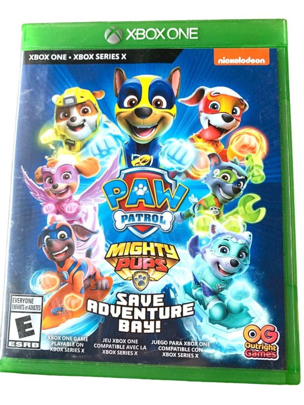 Paw Patrol Mighty Pups Save Adventure Bay XBox One XBox Series X Game